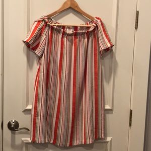 Esley striped summer dress